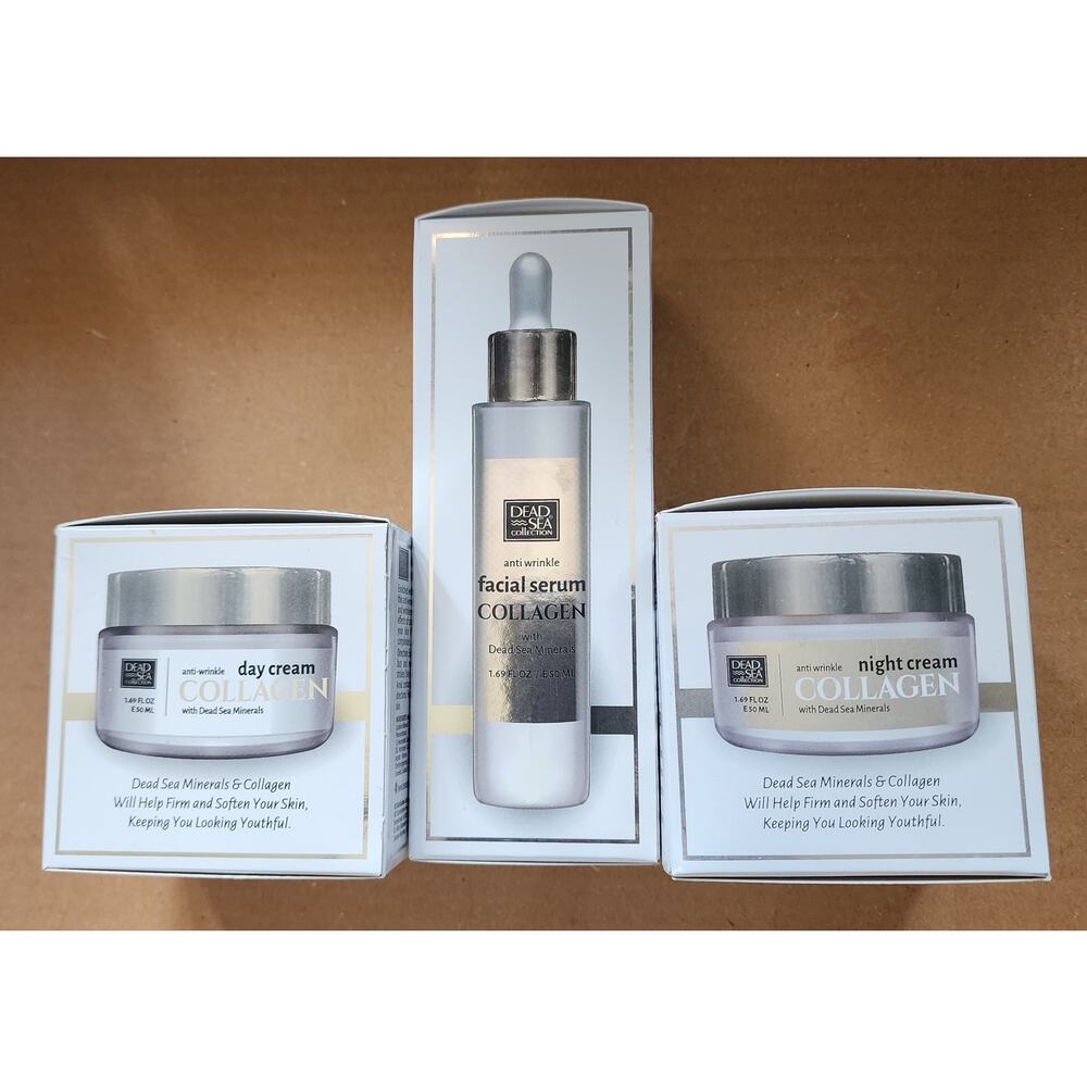 Dead Sea Collection Collagen Skincare Bundle